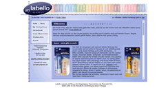 Desktop Screenshot of mylabello.de